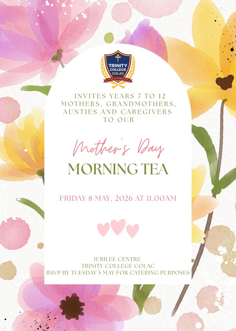 Mother's Day Morning Tea Invitation